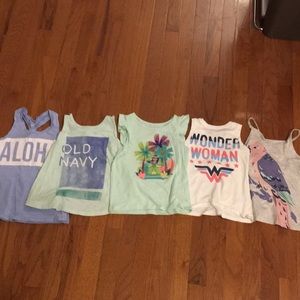 Girls summer tanks
